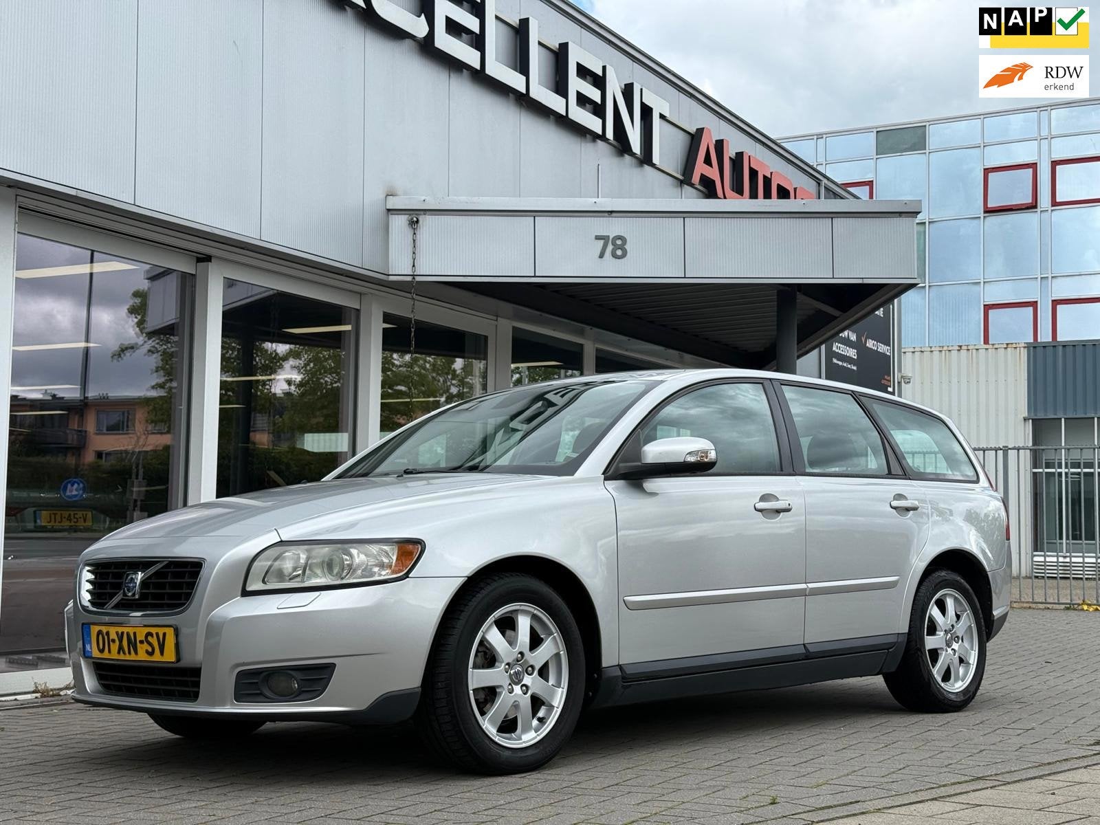 Volvo V50 1.8 Edition I, Voorwielaandrijving, Zwart, 4 cilinders, 1300 kg