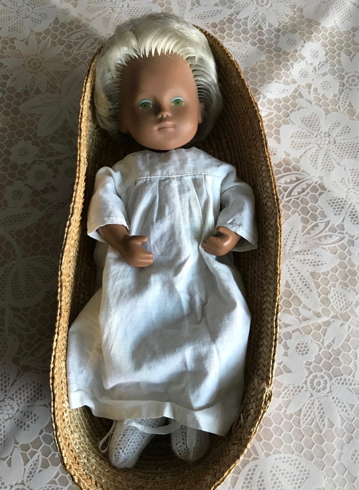 Vintage Sasha Trendon pop jaren '70 met mand en kleding, Ophalen of Verzenden, Gebruikt, Overige typen