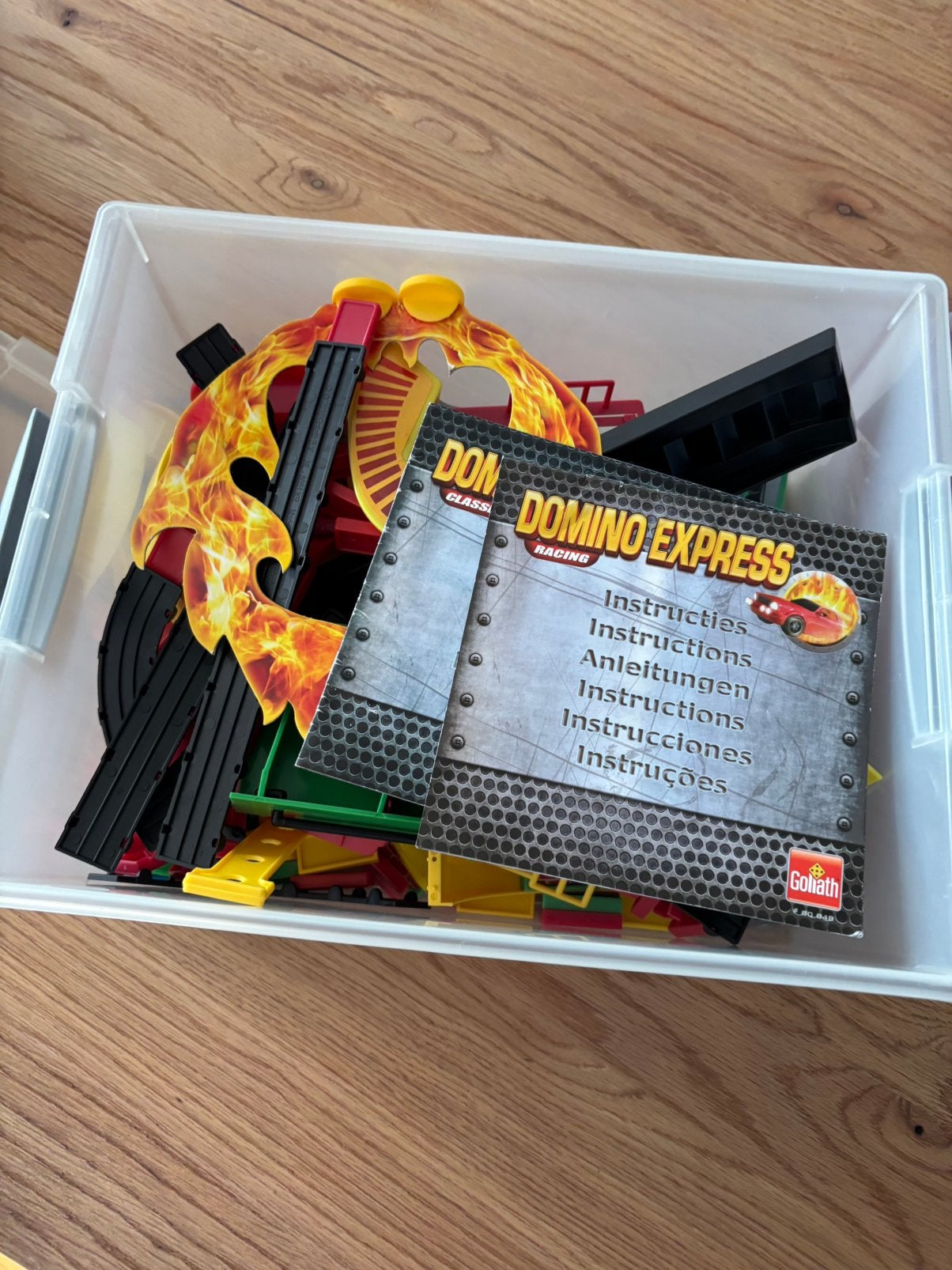 Domino met verschillende hindernissen, Ophalen of Verzenden, Zo goed als nieuw