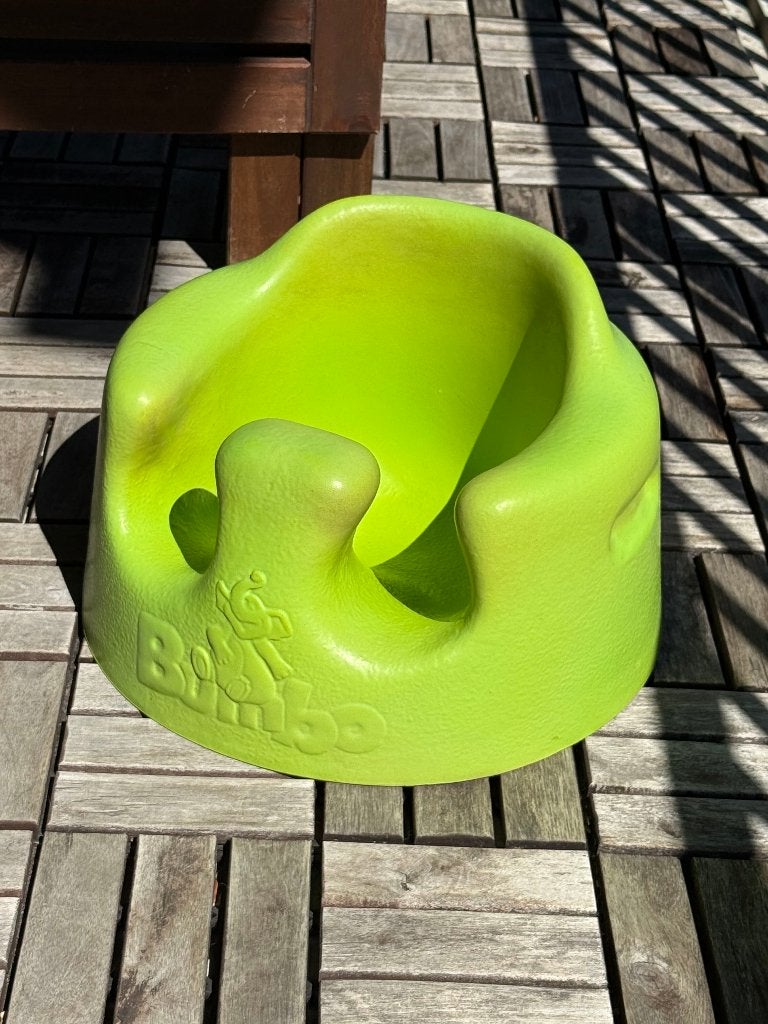 Bumbo Babyzitje - Groen, Kinderen en Baby's, Kinderstoelen, Ophalen of Verzenden, Gebruikt, Overige typen