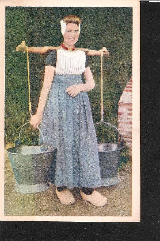 Walcheren, Klederdracht, Dutch costumes, Ophalen of Verzenden, 1940 tot 1960, Ongelopen, Zeeland