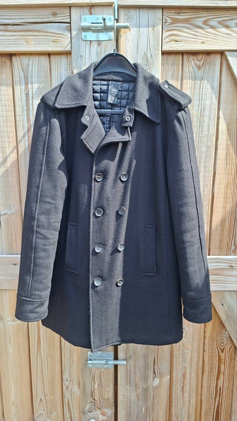 Cold Method Trenchcoat - L | Nieuwstaat, Cold Method, Zwart, Maat 42/44 (L), Ophalen of Verzenden