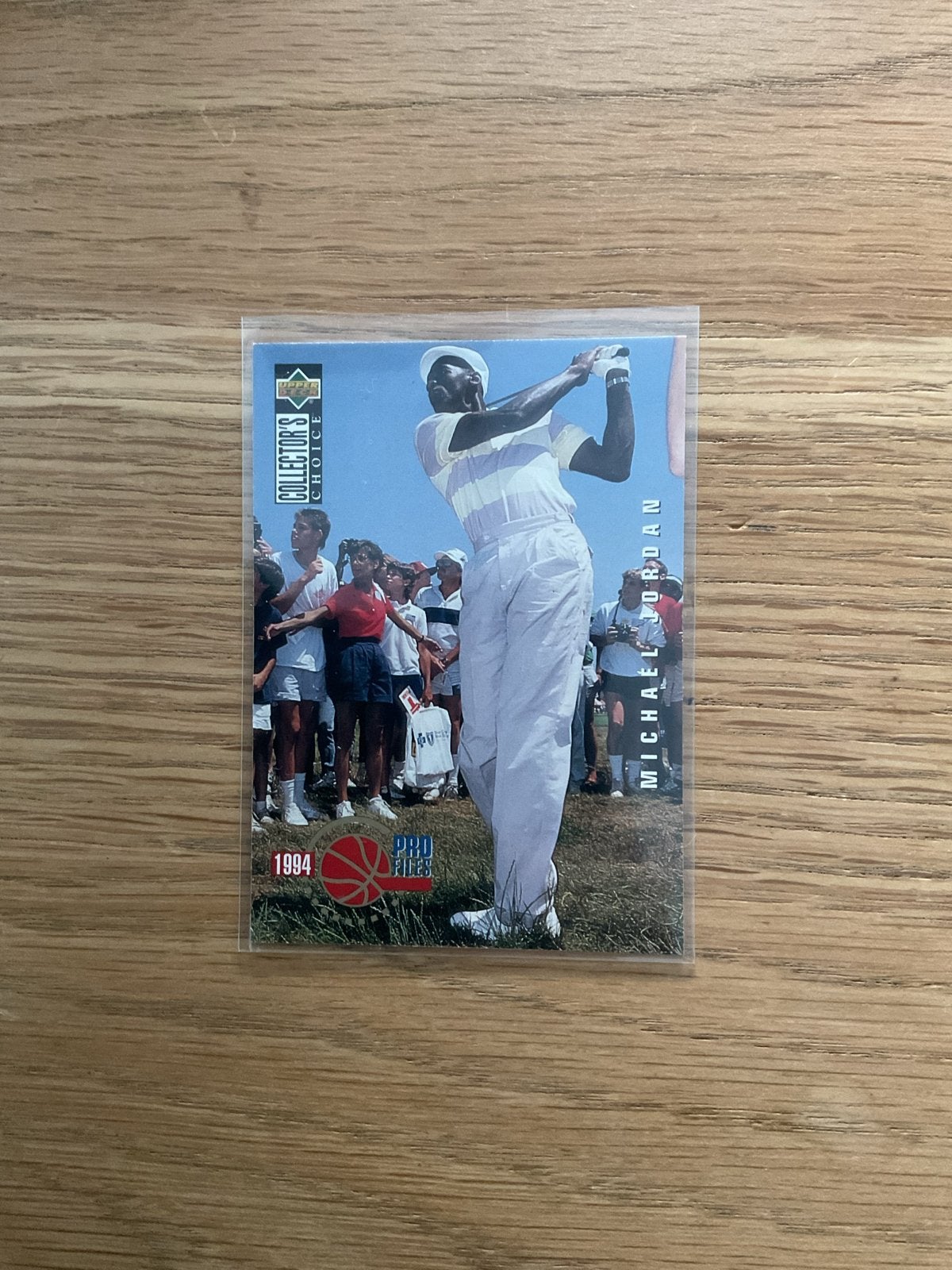 Michael Jordan 1994-95 Upper Deck Collector's Choice, Ophalen of Verzenden, Gebruikt, Overige sporten, Spelerskaart