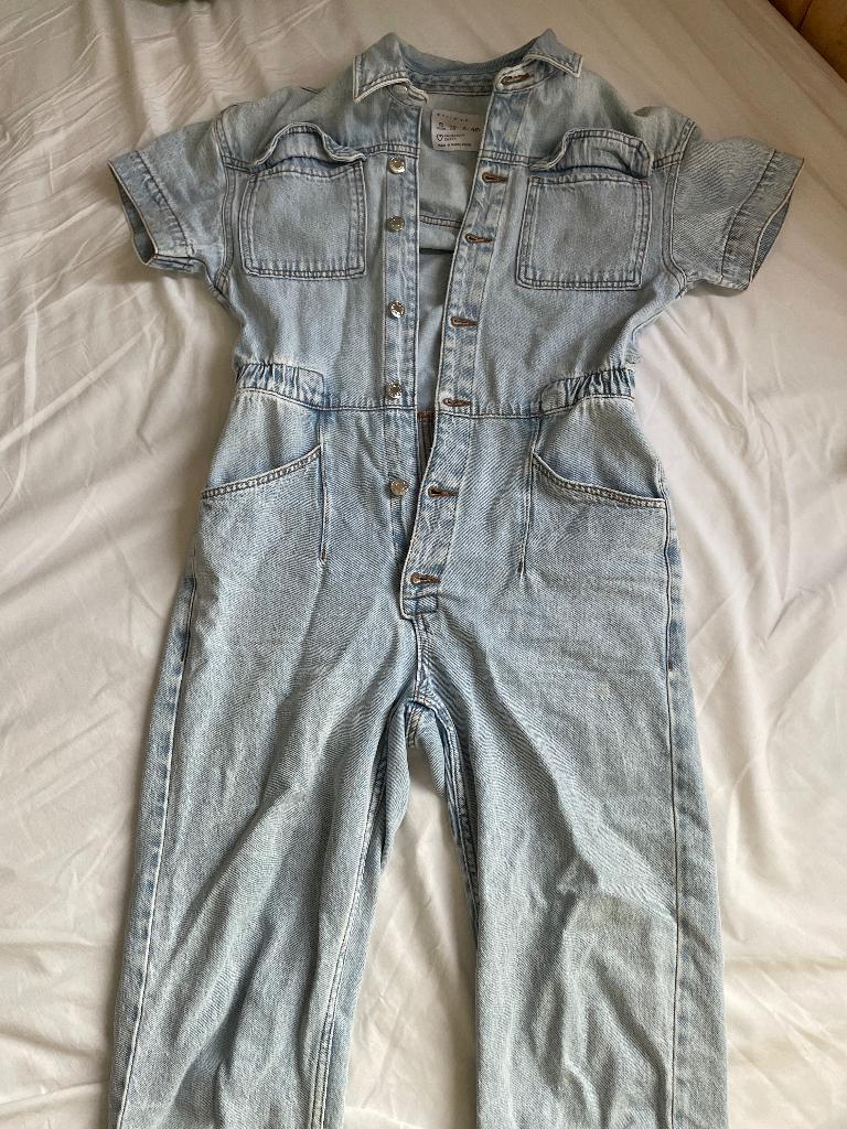 Dames spijker jumpsuit maat S, Ophalen of Verzenden, Maat 36 (S), Gedragen, Primark