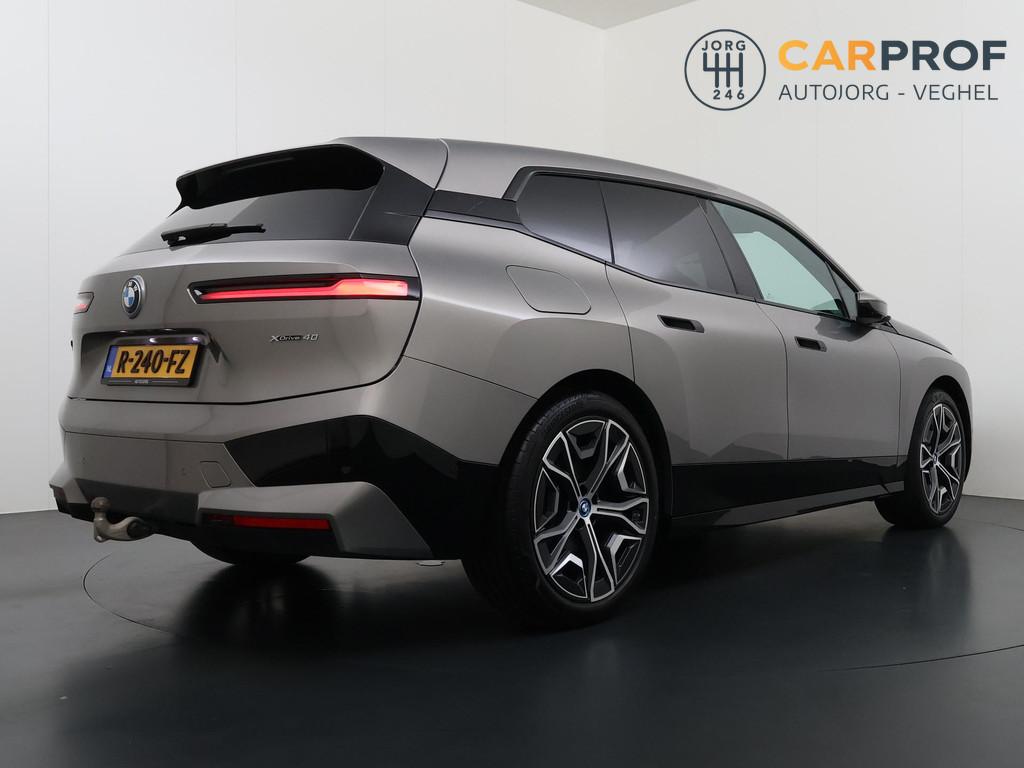BMW iX xDrive40 High Executive 77 kWh Trekhaak | SOH 97% | P, Auto's, Automaat, Gebruikt, 416 km, Vierwielaandrijving