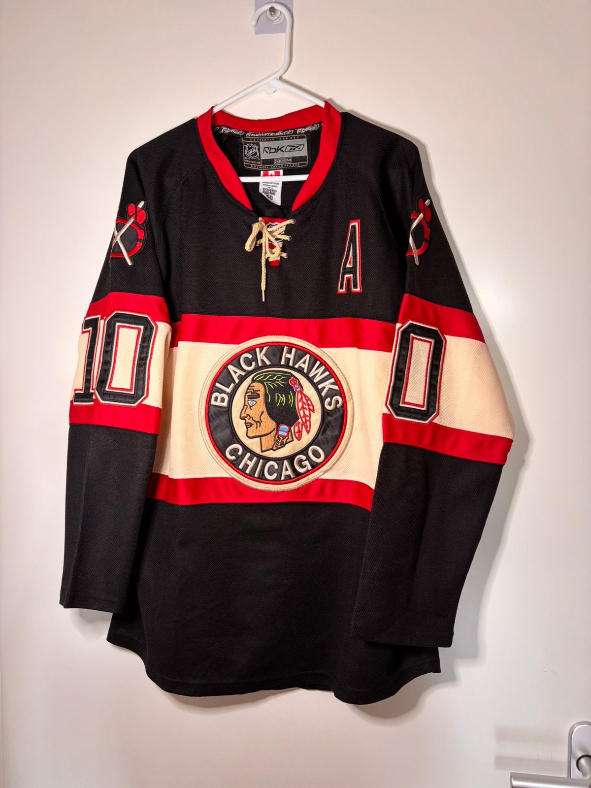 Chicago Blackhawks 2009 Sharp #10 vintage ijshockey shirt, Verzenden, Nieuw, Kleding