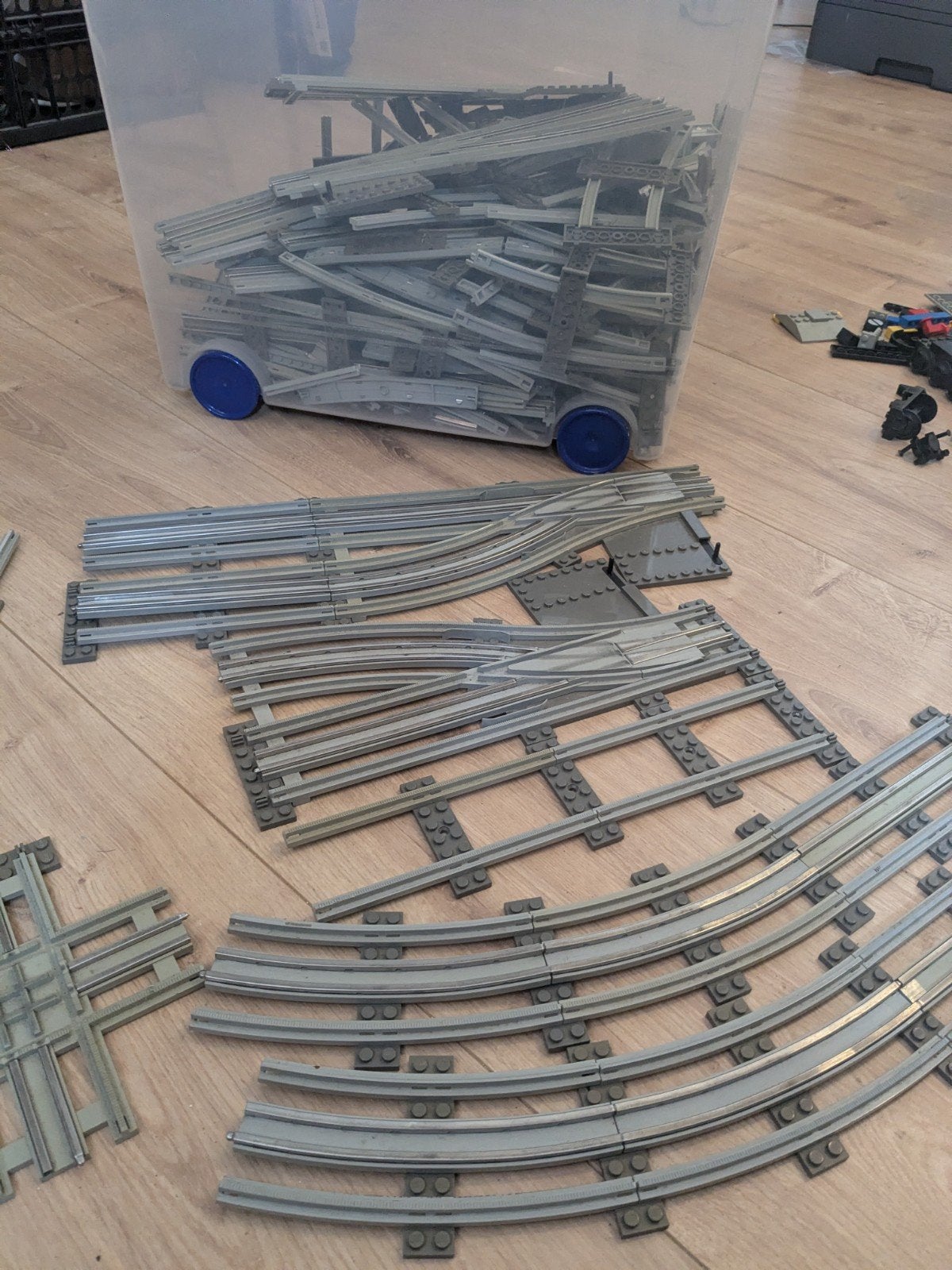treinspoor Lego, Ophalen of Verzenden, Gebruikt