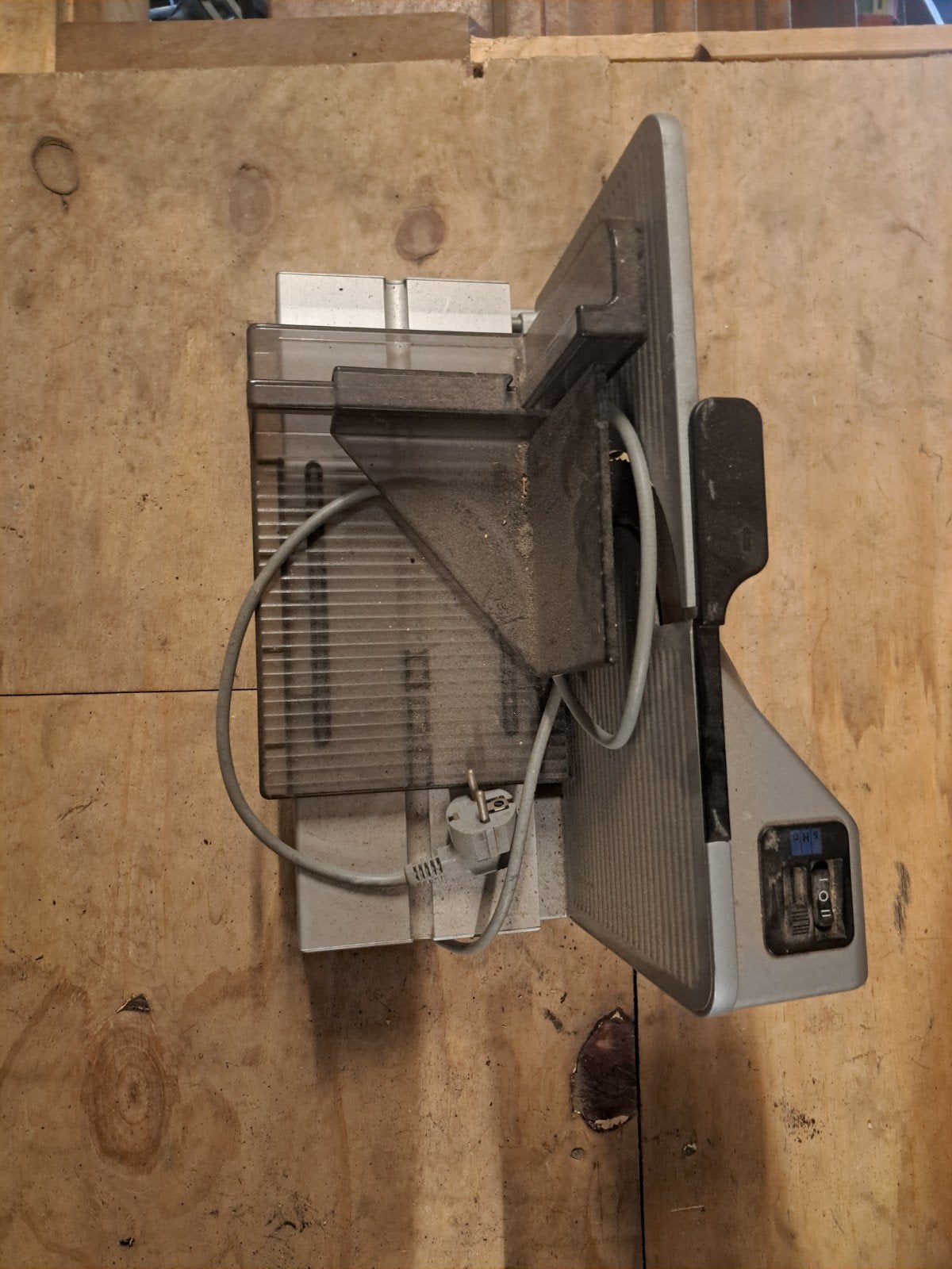 Elektrische snijmachine, Ophalen of Verzenden, Gebruikt