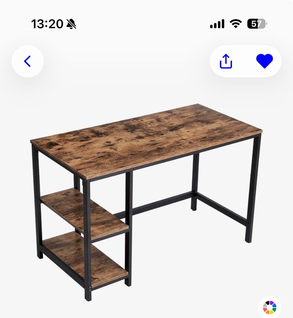Selling Brown color table - EKEO brand, Ophalen of Verzenden, Zo goed als nieuw