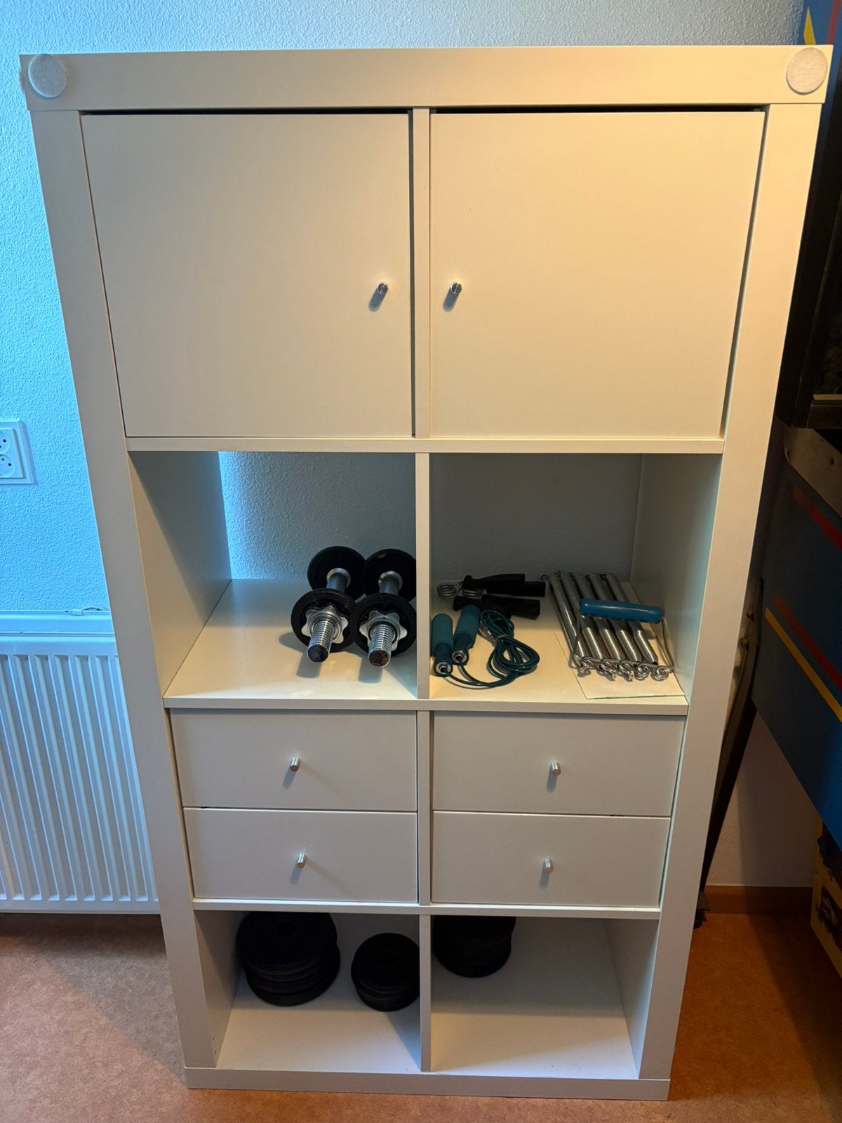 Ikea kalkax stellingkast, Huis en Inrichting, Kasten | Lockerkasten, Ophalen, Gebruikt