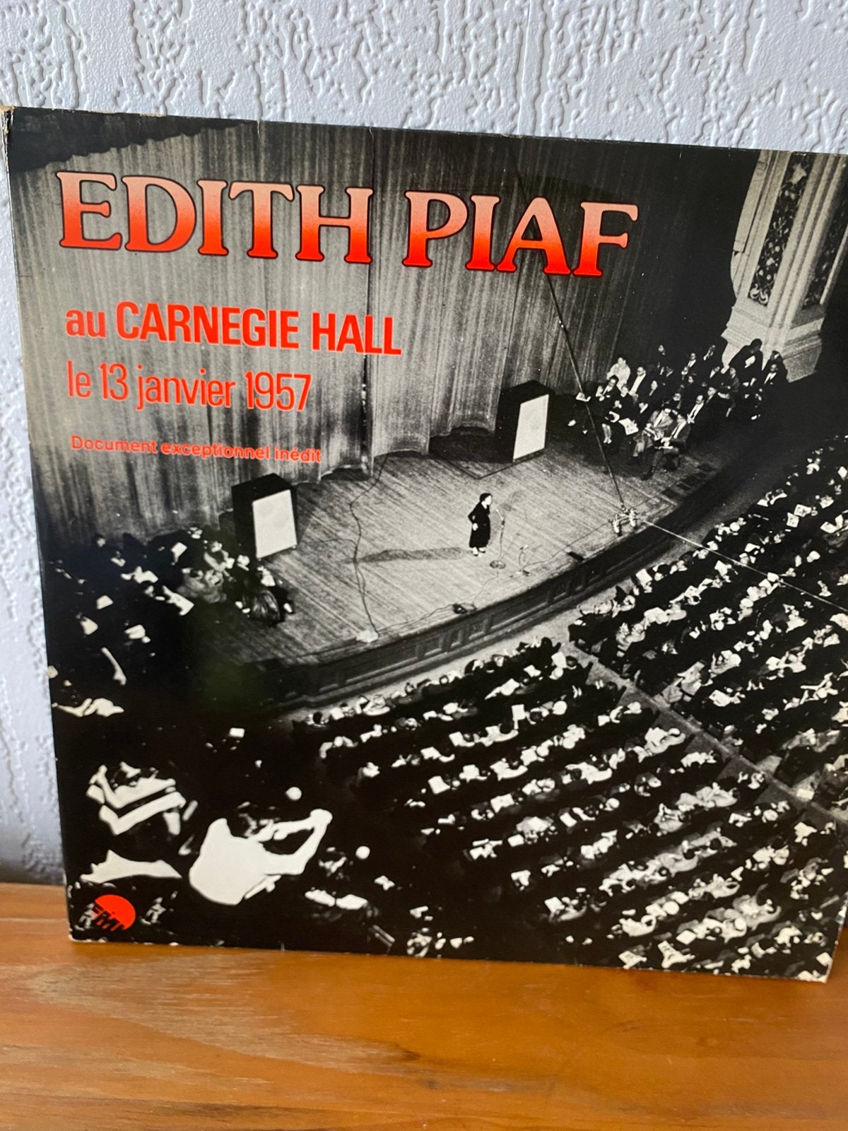 edith Piaf au Carnegie Hall le 13 Janvier 1957, Ophalen of Verzenden, Zo goed als nieuw, LP