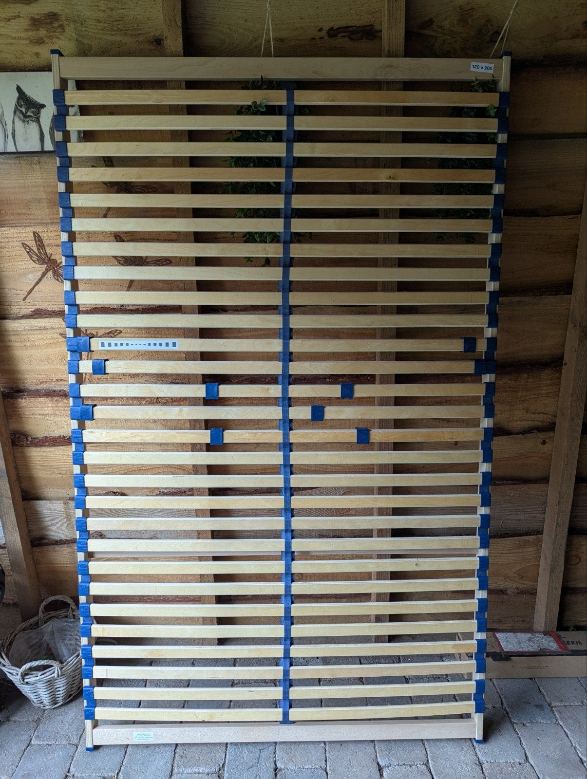 Lattenbodem 120x200 - Stevigheid instelbaar, Huis en Inrichting, Slaapkamer | Matrassen en Bedbodems, Ophalen, Zo goed als nieuw