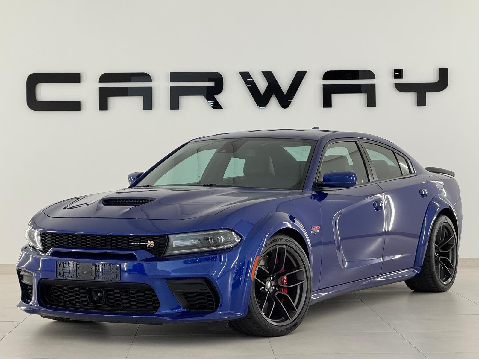 Dodge Charger 6.4 V8 392 SRT Scat Pack Widebody (bj 2021), Auto's, Dodge, Achterwielaandrijving, Gebruikt, Blauw, Sedan