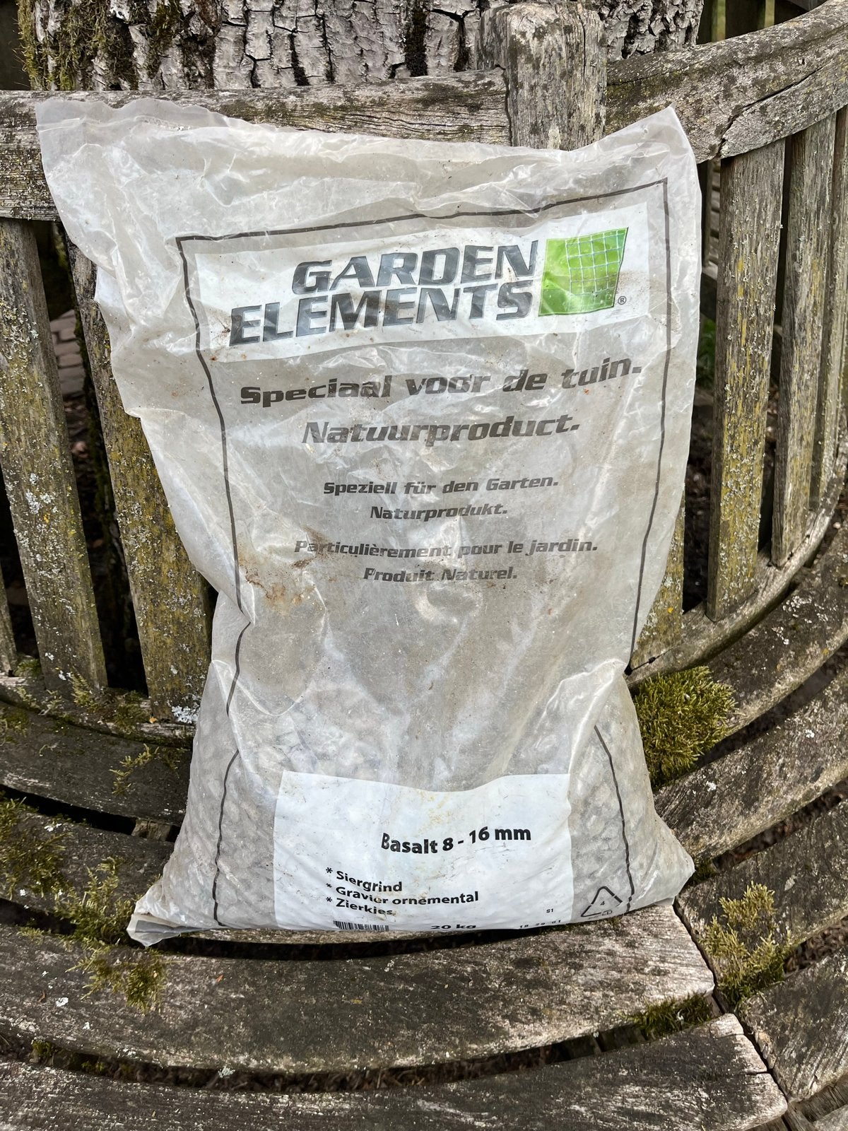 Garden Elements Basalt Siergrind 8-16 mm, 4 /5 kg, Ophalen, Nieuw, Overige typen