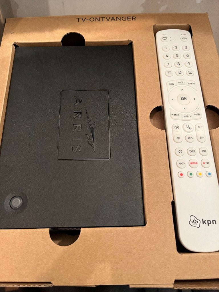 KPN TV Ontvanger Arris Vip 2952 V2 +Afstand bediening., Ophalen, Nieuw, 50 Hz, Overige merken