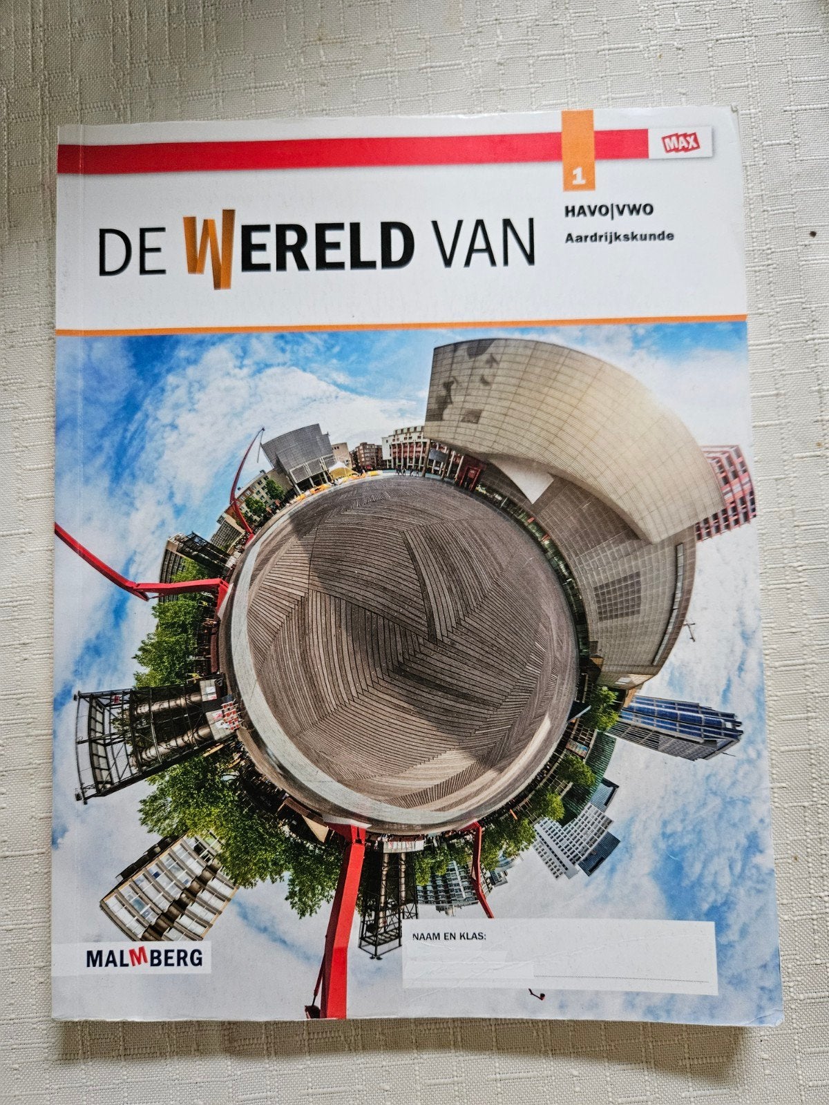 De Wereld van Aardrijkskunde 1 HAVO/VWO - Nieuw, Boeken, Ophalen of Verzenden, Nieuw, HAVO, Aardrijkskunde