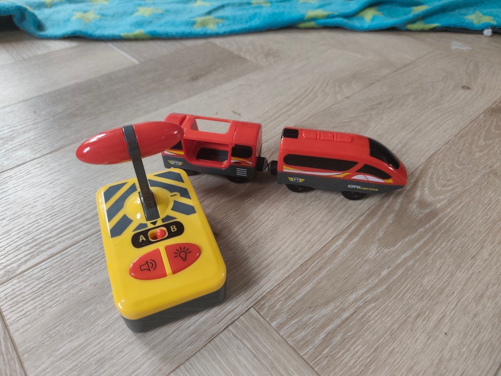 Playtive trein met afstandsbediening -  Brio/Ik, Ophalen of Verzenden, Gebruikt, Afstandsbediening