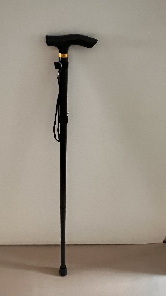Nieuw uitschuifbare anti-slip wandelstok, loopstok 92,5 cm, Ophalen of Verzenden, Verstelbaar, Nieuw