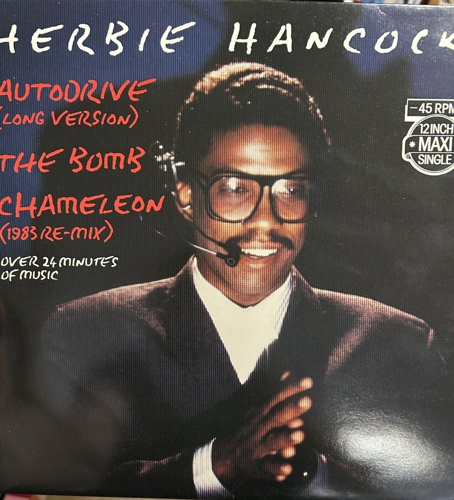 Herbie Hancock: Autodrive (12 inch maxi), Cd's en Dvd's, Vinyl | Jazz en Blues, Ophalen of Verzenden, Zo goed als nieuw, 12 inch
