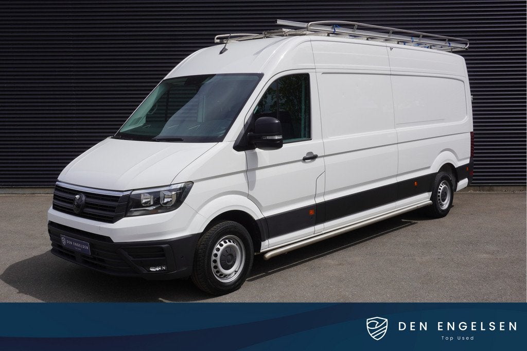 Volkswagen Crafter 140pk L4H3 360Camera Trekhaak Apple Car, Auto's, Gebruikt, Euro 6, 4 cilinders, Volkswagen