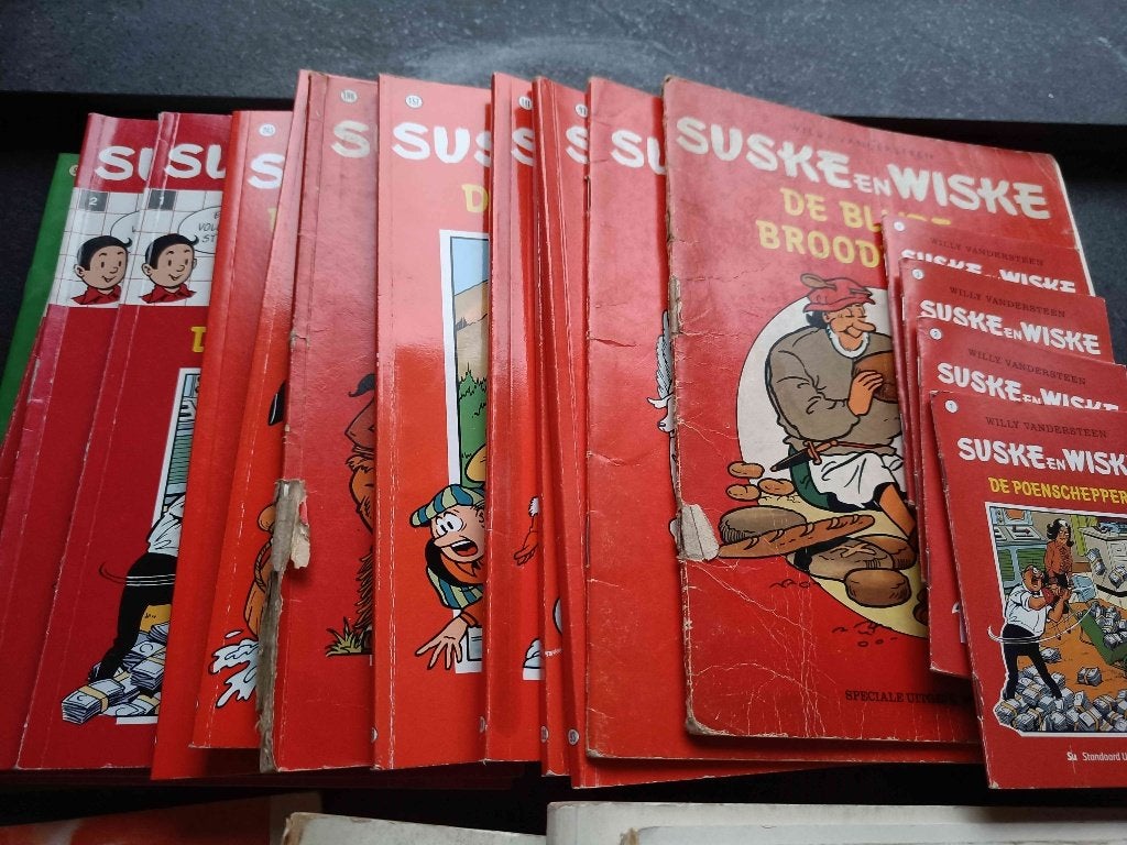 Stripboeken, Meerdere stripboeken, Ophalen, Gelezen