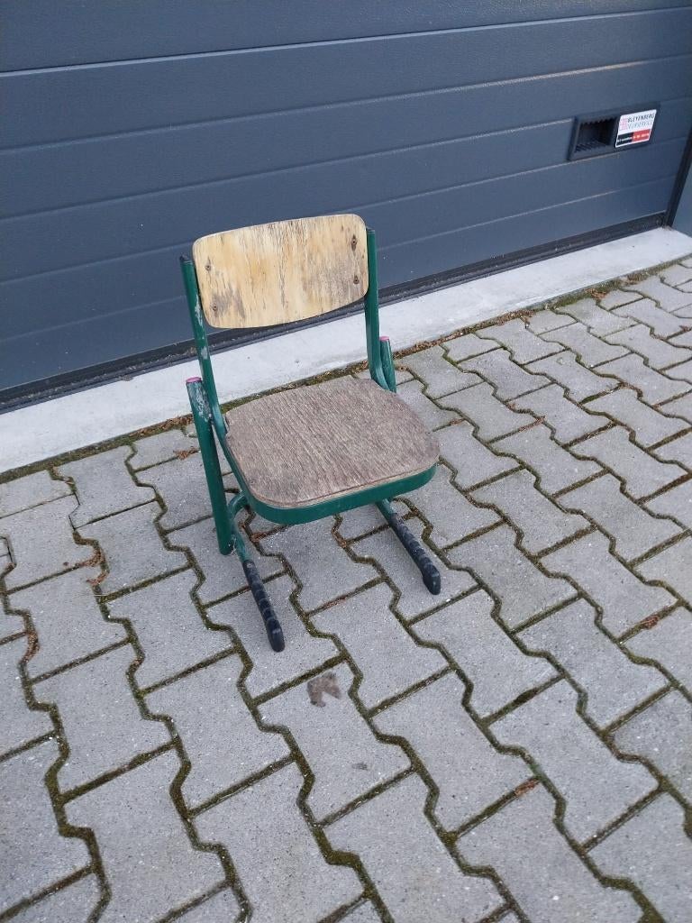 stevig metalen kinderstoeltje, Ophalen, Gebruikt, Overige typen