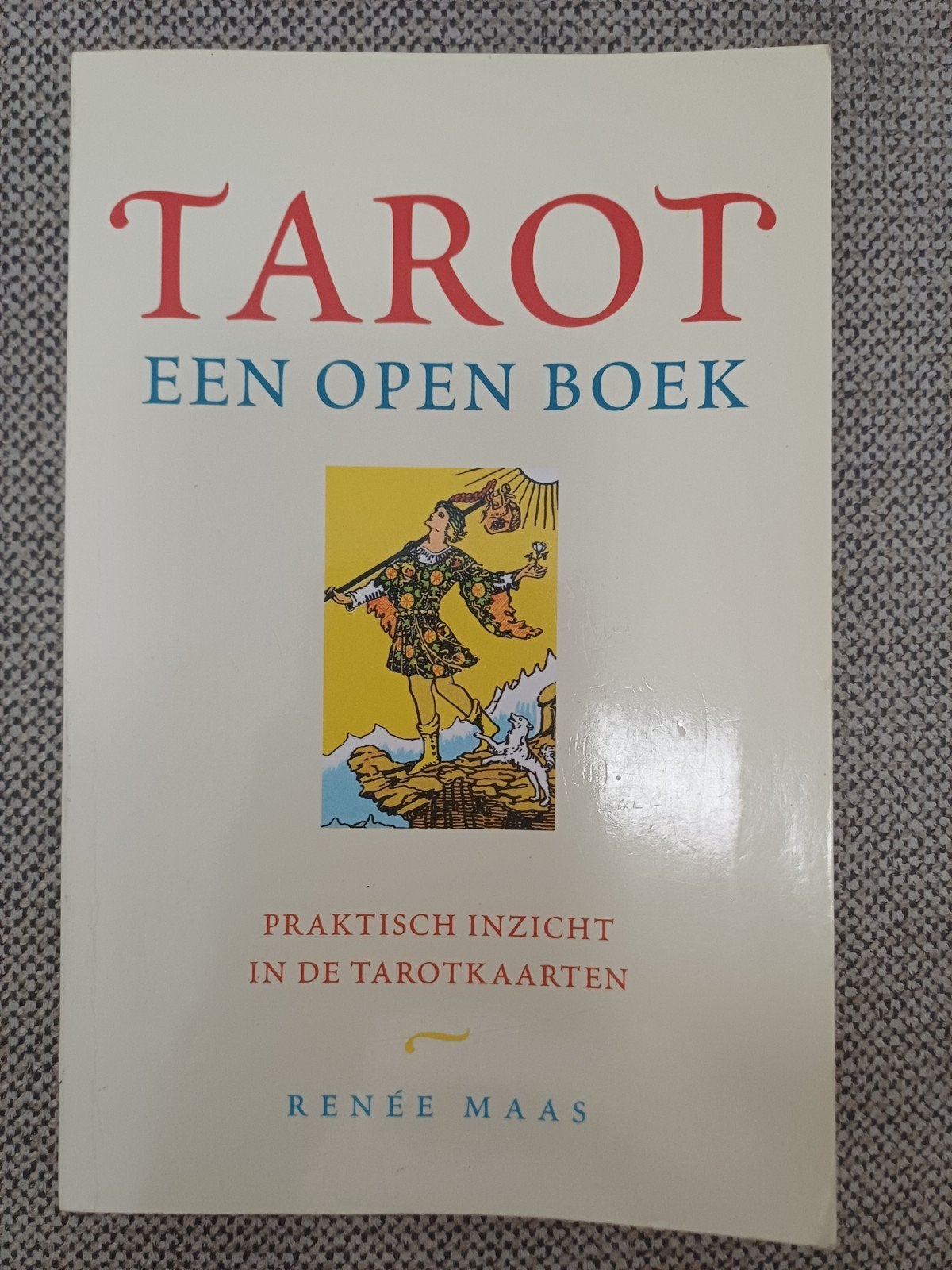 R. Maas - Tarot: een open boek, Tarot of Kaarten leggen, Overige typen, Ophalen of Verzenden, Zo goed als nieuw