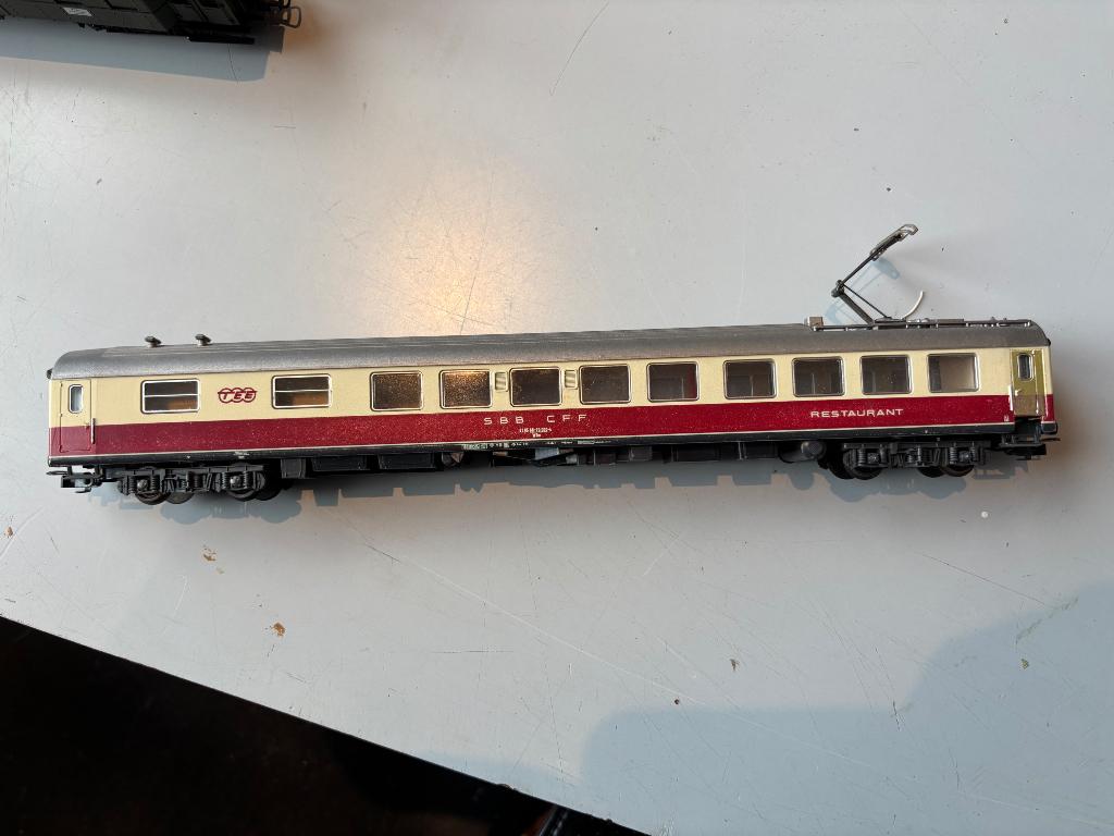 Liliput 88054 h0 tee sbb restaurant wagon, Ophalen of Verzenden, Gelijkstroom, Wagon, Liliput