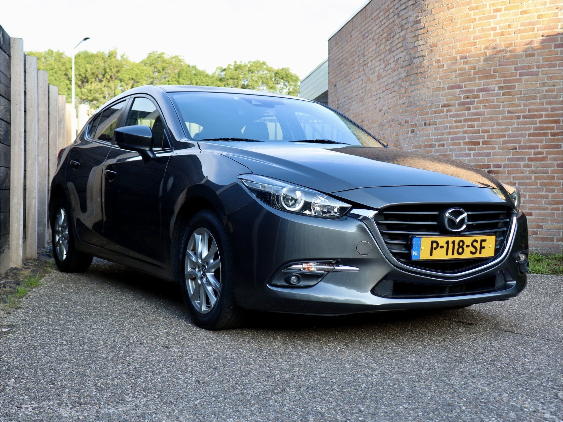 Mazda 3 2.0 SkyActiv-G 120 GT-M AUTOMAAT (bj 2018), Auto's, Mazda, 1998 cc, Stof, Gebruikt, 4 cilinders