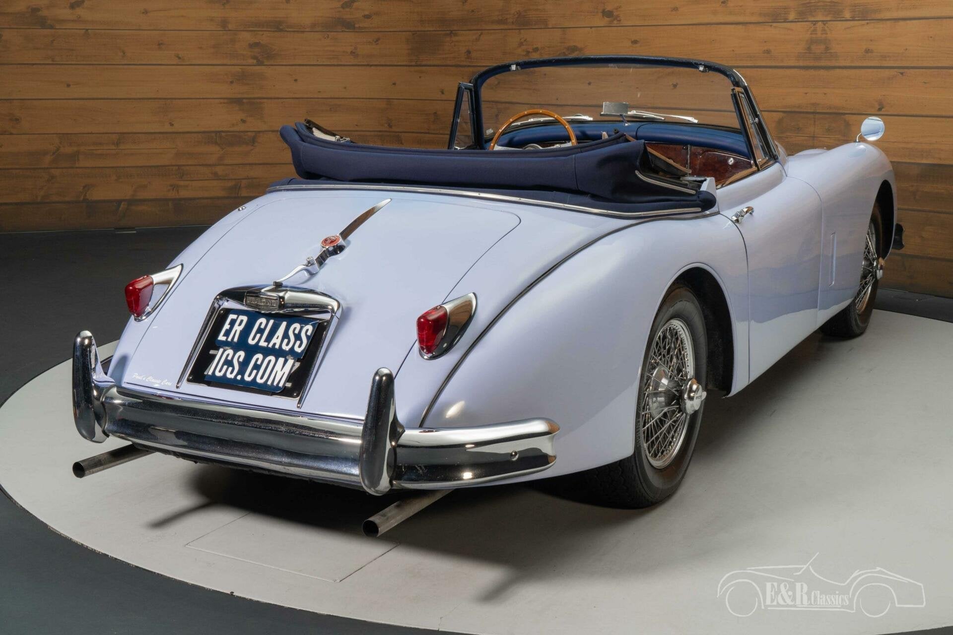 Jaguar XK150 Cabrio | Gerestaureerd | Hermès Blauw | 1960, foto 6