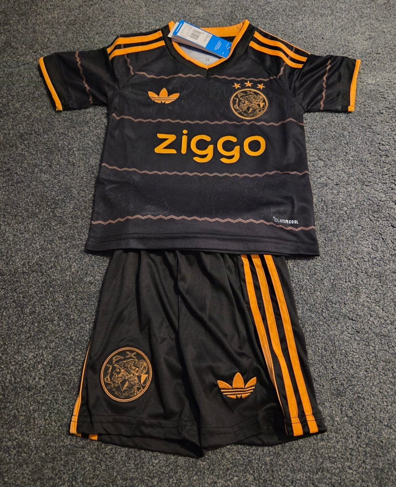 Ajax uit tenue kindermaten - Nieuw met kaartjes, Ophalen of Verzenden, Nieuw, Set