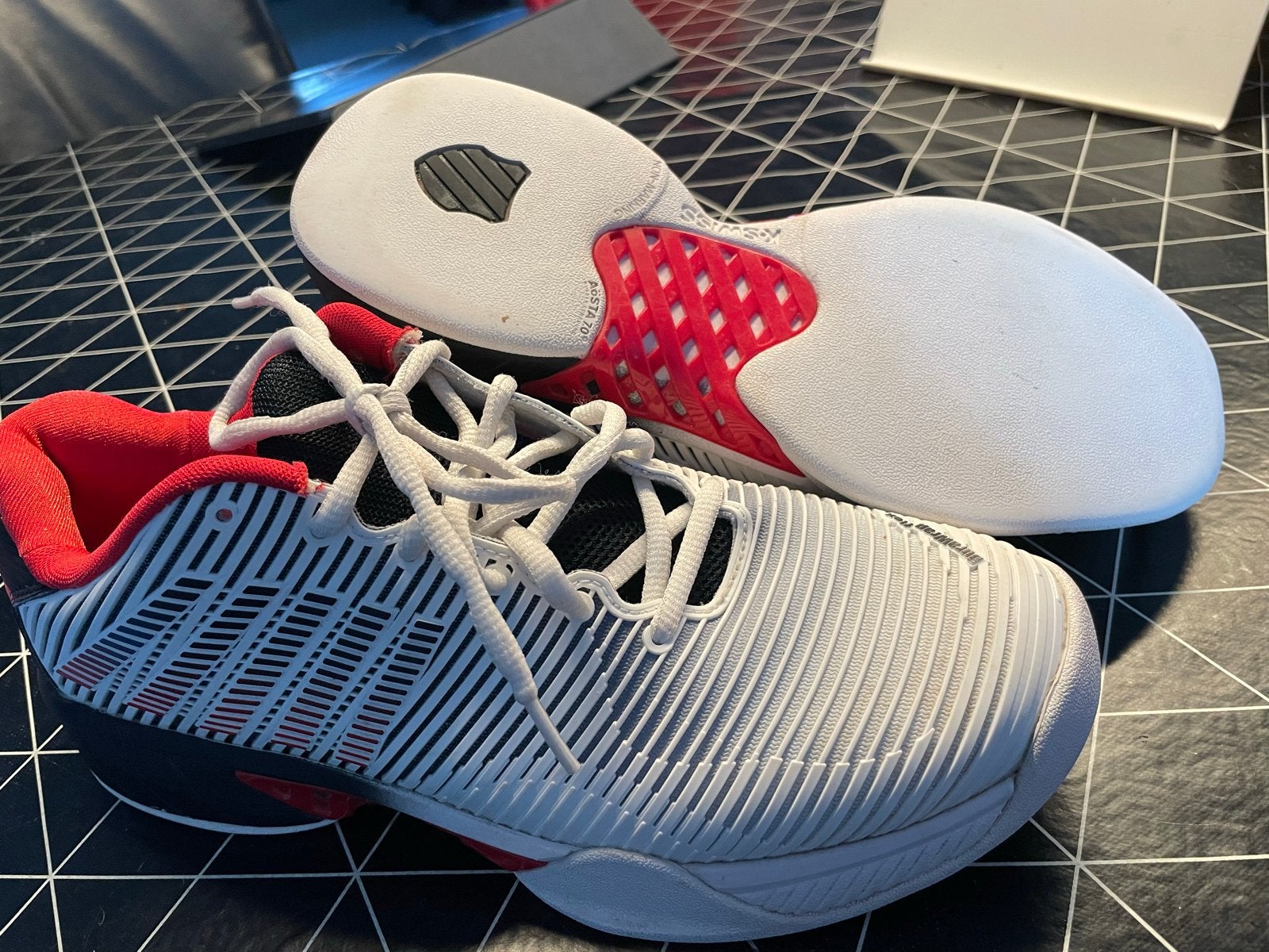 K-Swiss Binnentennis Schoenen ., Sport en Fitness, Ophalen, Zo goed als nieuw, Schoenen, K-Swiss