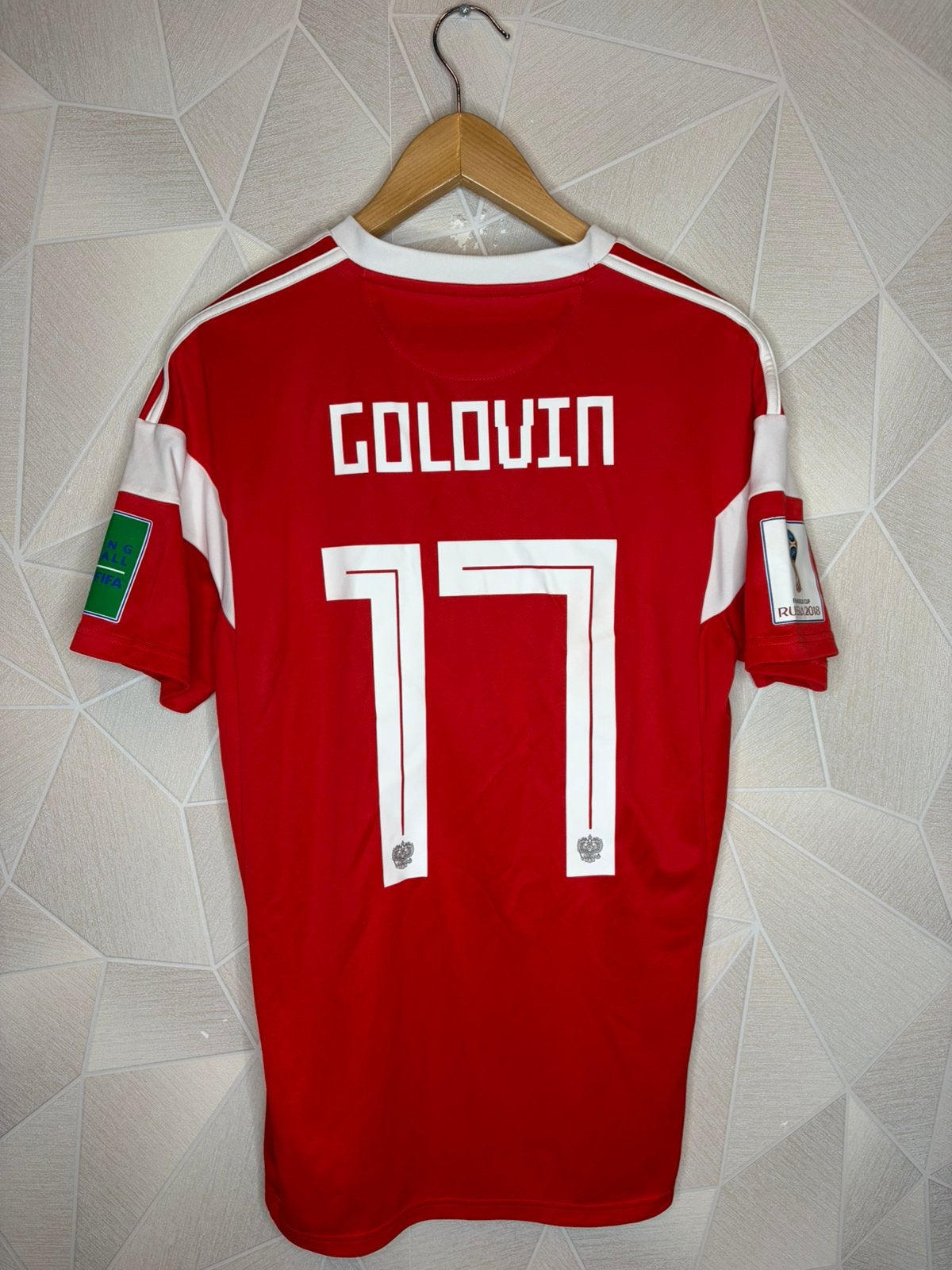 Rusland Thuis 2018 Golovin, Shirt, ., Zo goed als nieuw, .