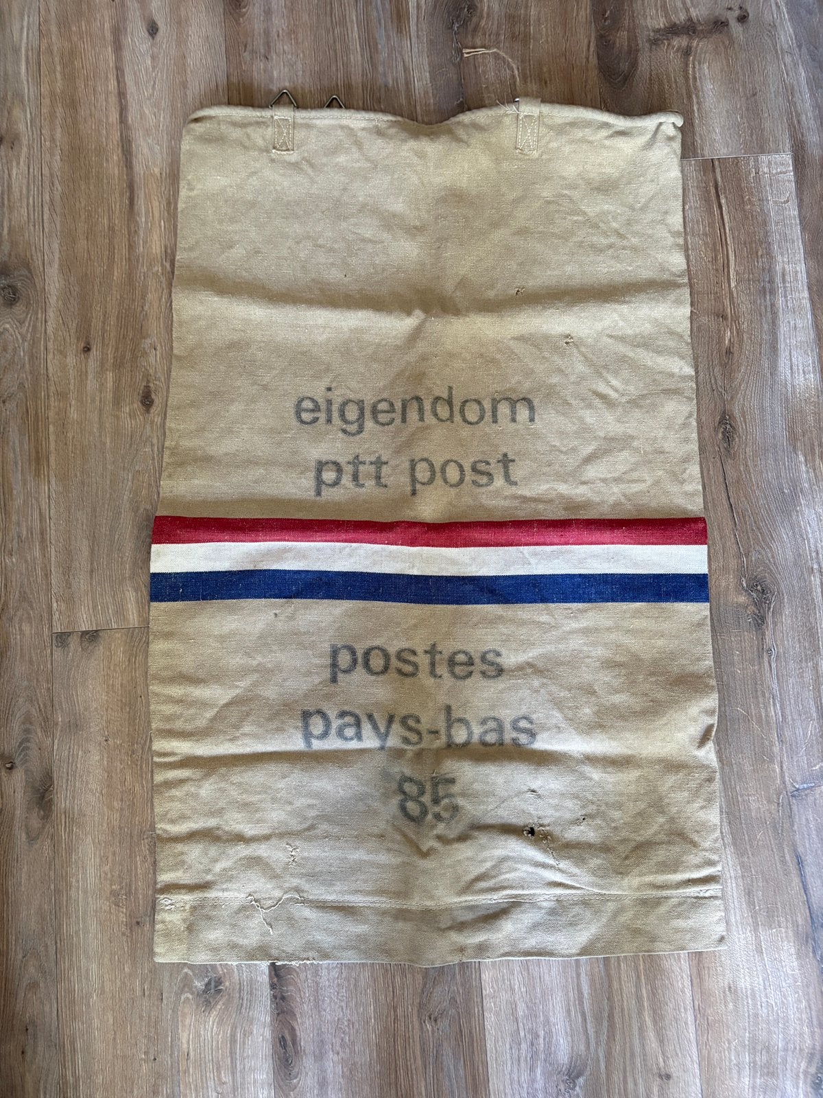 Vintage PTT Postzak 1985, Ophalen of Verzenden, Gebruikt