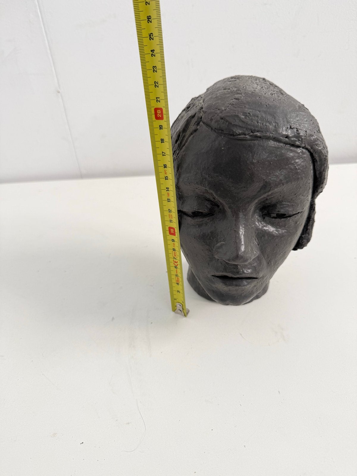 Vintage Buste Vrouw, Antiek en Kunst, Minder dan 20 cm, Buste, Ophalen of Verzenden, Handgemaakt