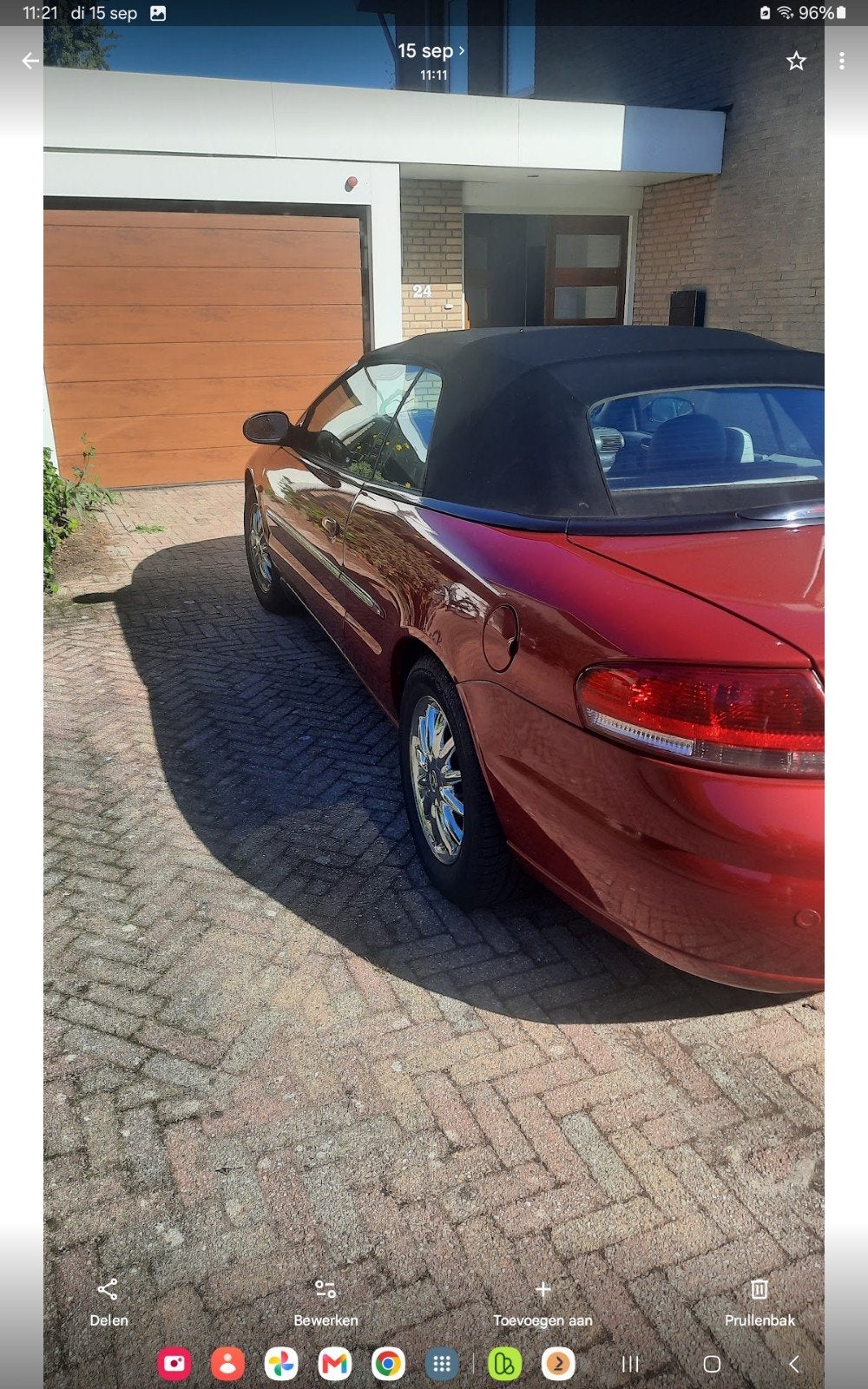 Chrysler sebring convertible, Particulier, Te koop, Rood