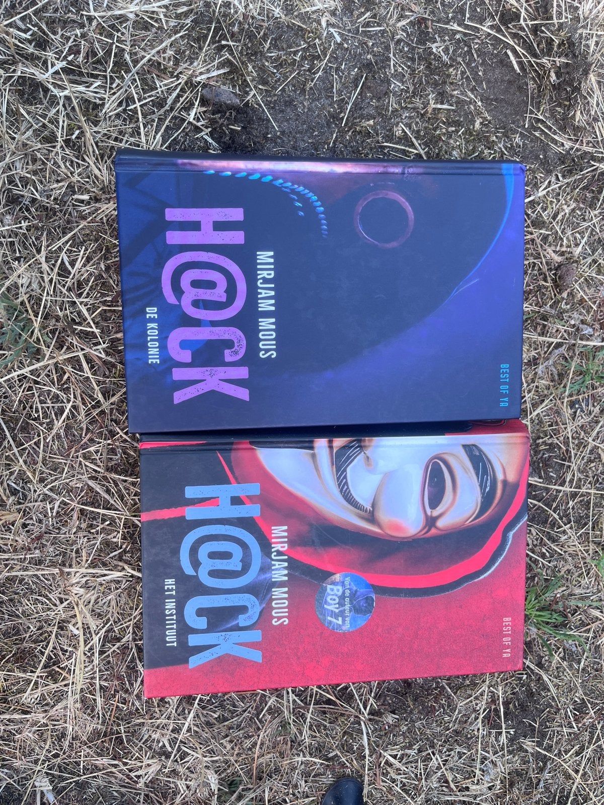 H@ck boeken- Mirjam mous, Ophalen of Verzenden, Zo goed als nieuw