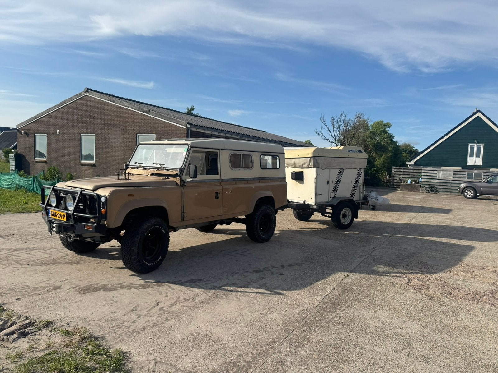 Offroad aanhanger met daktent, Ophalen, Meerkleurig, Tot en met 4