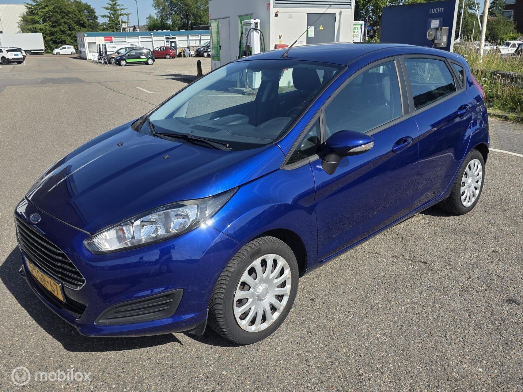Ford Fiesta 1.0 Style. AIRCO, 115650 KM, NAP,5 DEURS !, Euro 5, 40 €/maand, 525 kg, Blauw