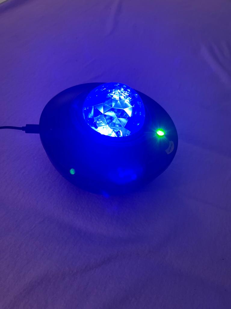 Sterrenprojector met LED-nevel en sterrenhemel, Ophalen of Verzenden, Zo goed als nieuw
