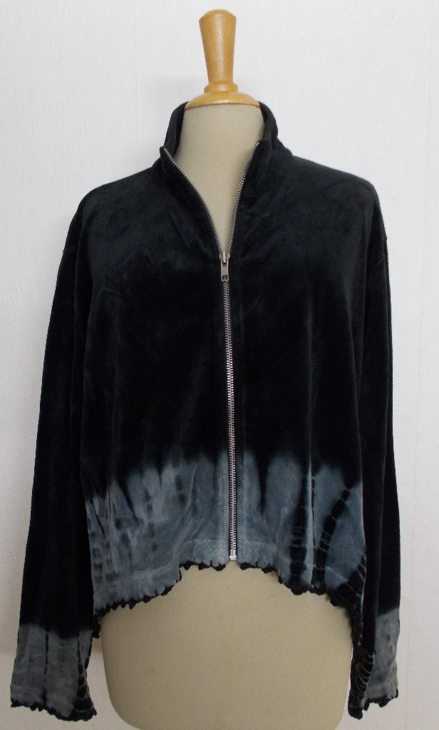Fluweelachtig vest/top van Cocktail met rits! XL, Kleding | Dames, Verzenden, Zo goed als nieuw, Maat 46/48 (XL) of groter, Zwart