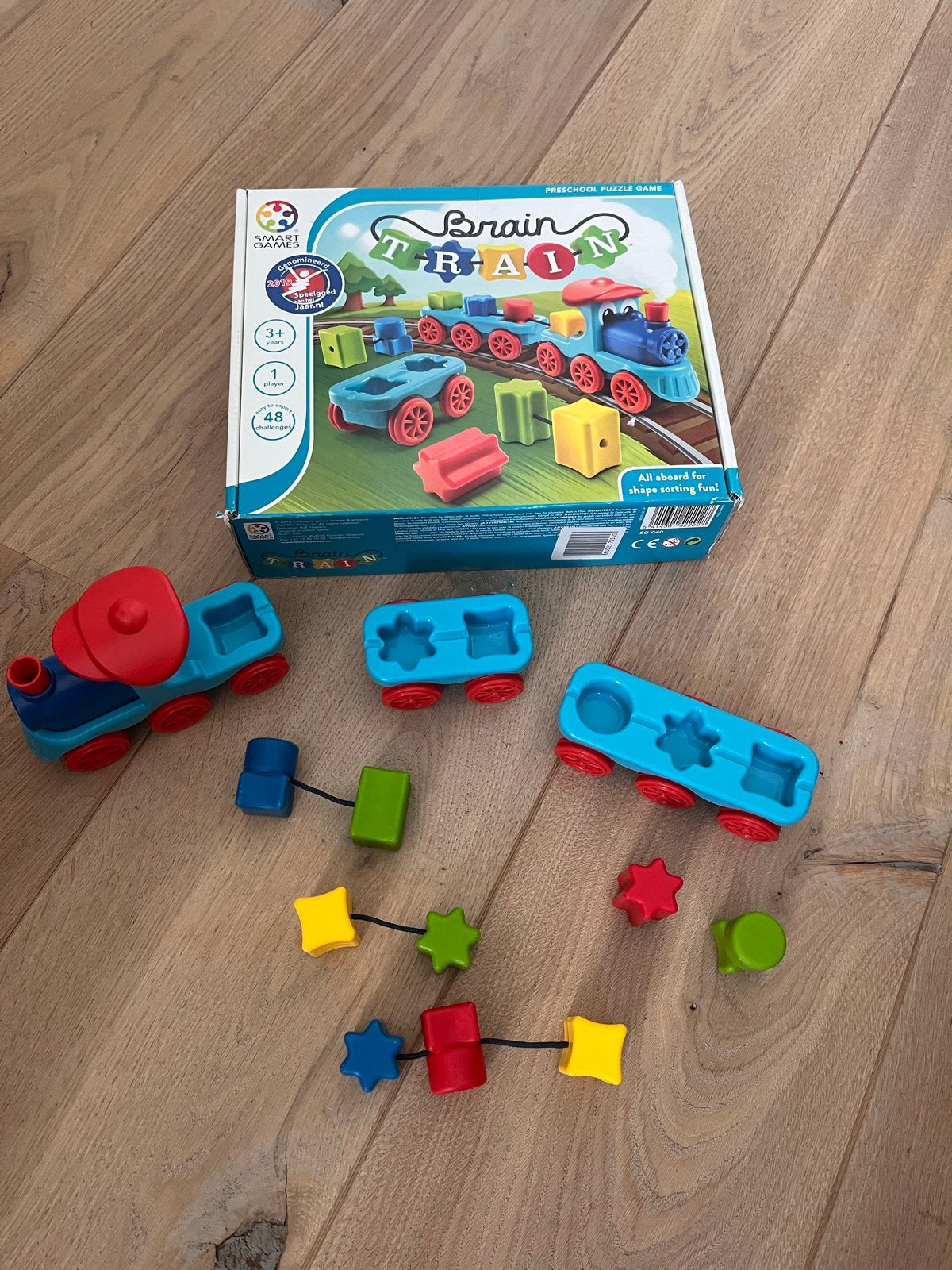SmartGames Brain Train Puzzelspel - Vormen Sorteren, Ophalen, Zo goed als nieuw, Overige typen, Met wieltjes