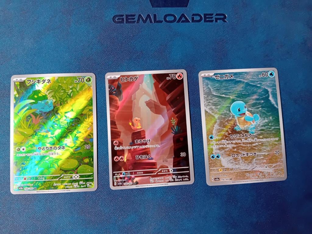 Gen 1 starters japans. Vaste prijs, Ophalen of Verzenden, Zo goed als nieuw, Meerdere kaarten, Foil