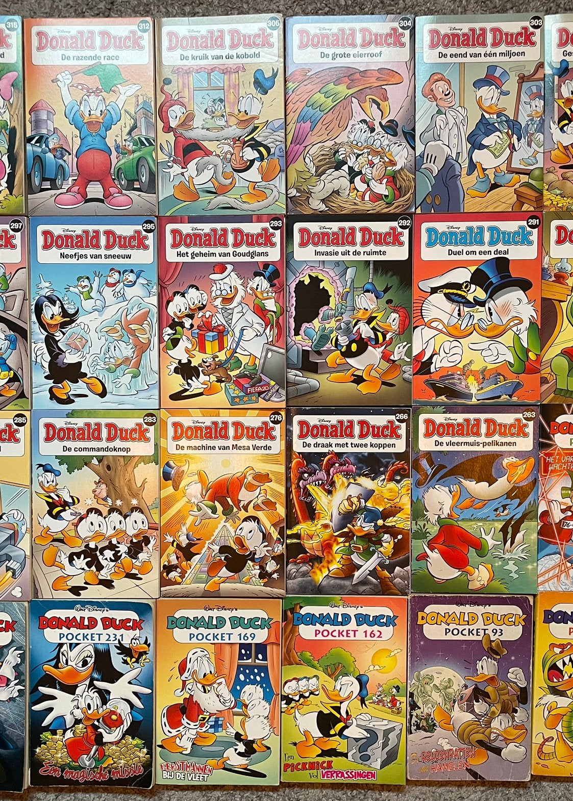 24 Donald Duck pockets GLOEDNIEUW*, Meerdere stripboeken, Ophalen of Verzenden, Nieuw