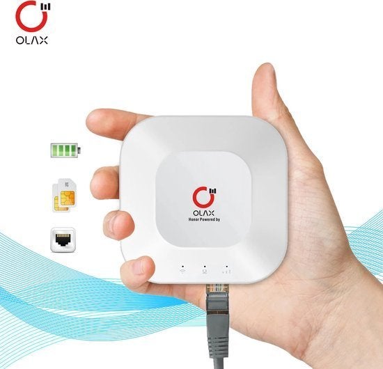 Olax MT30 4G MiFi + prepaid sim + 10GB 12 maanden geldig, Router, Verzenden, Nieuw, Olax Technology
