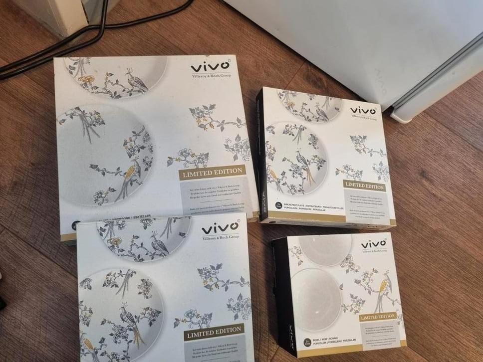 Vivo servies nieuw, Huis en Inrichting, Keuken | Servies, Nieuw, Ophalen of Verzenden, Bord(en), Overige stijlen