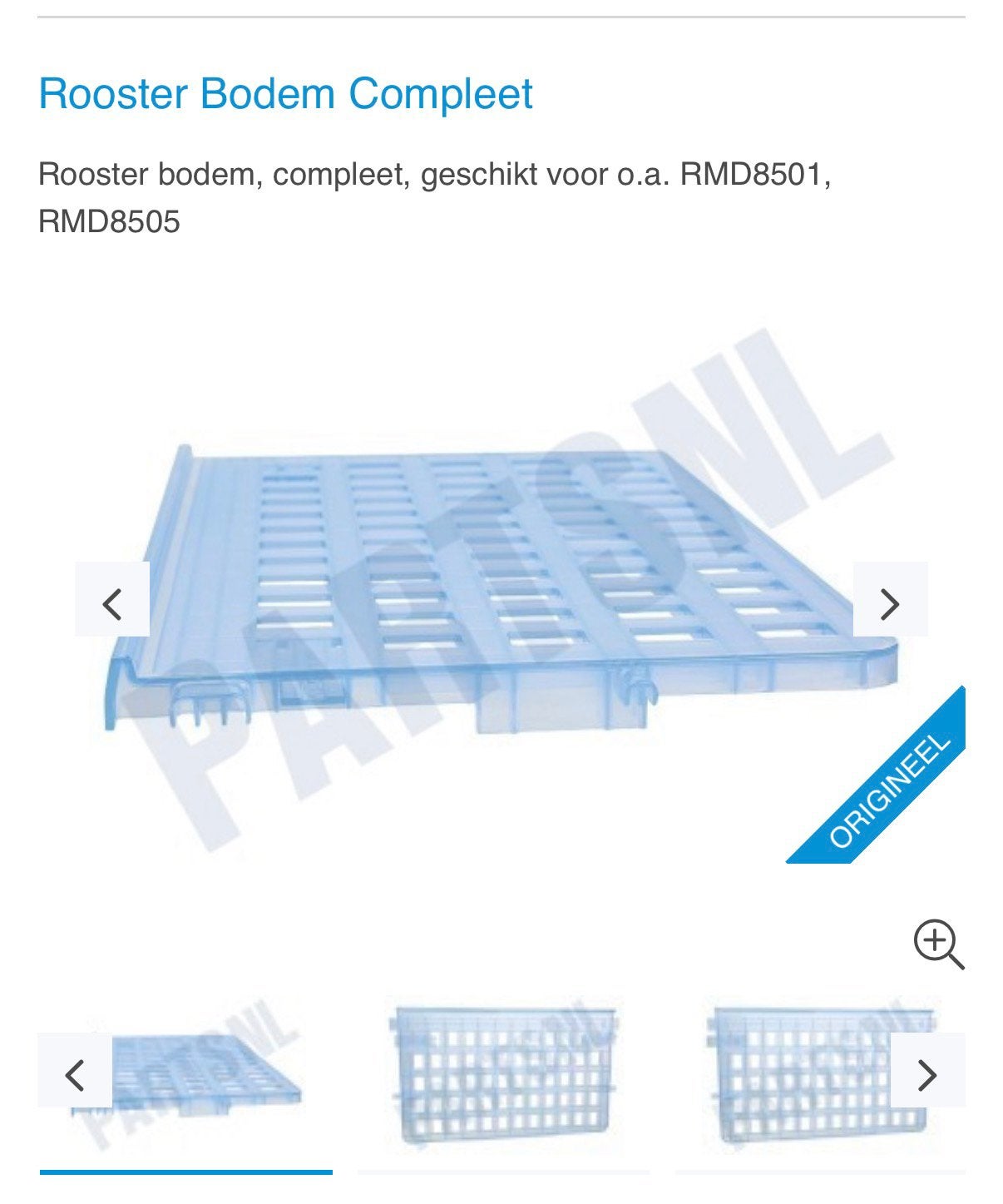 Te koop plank voor in domestic koelkast, Verzenden, Nieuw