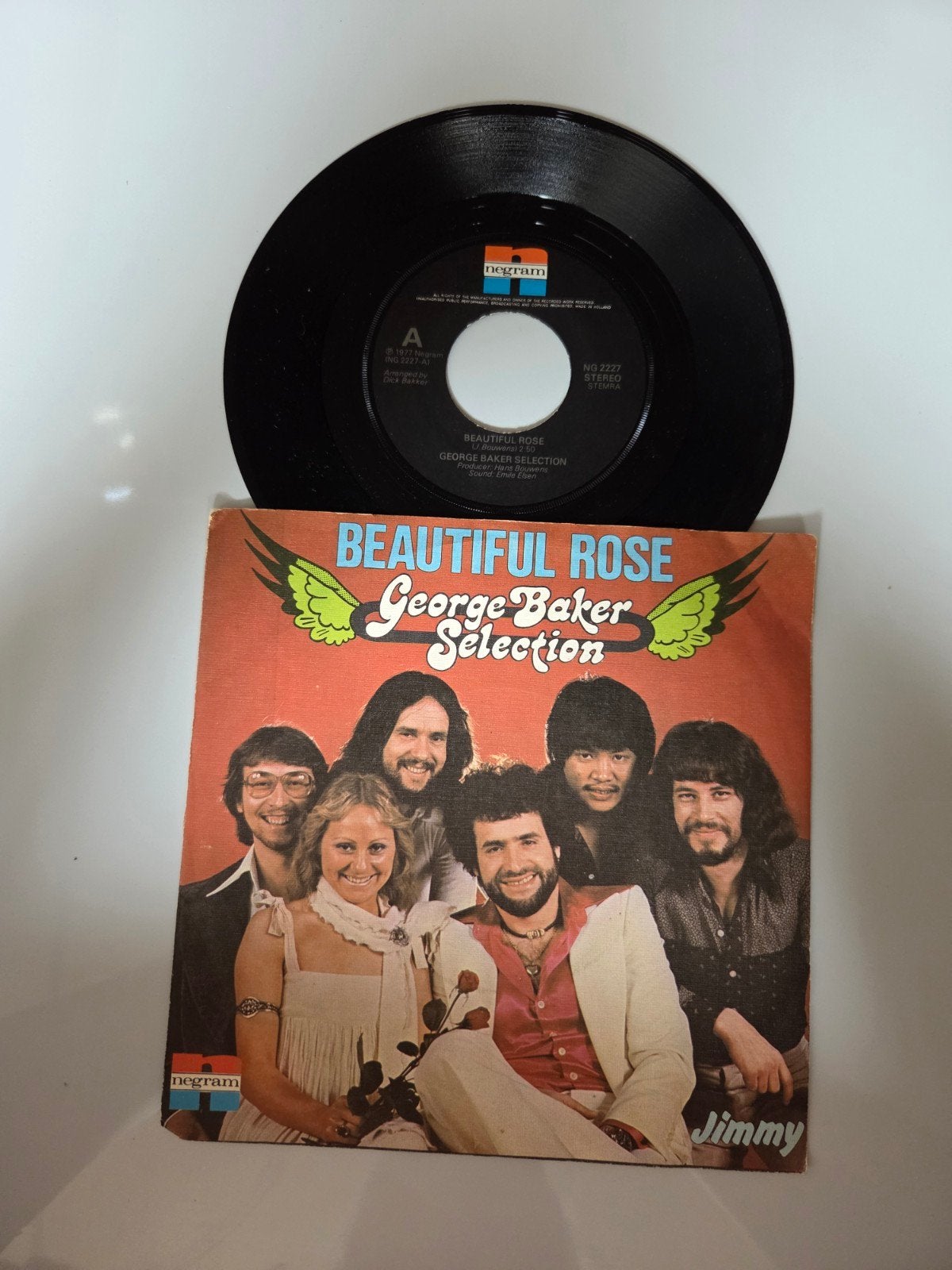 George Baker Selcetion - Beautiful rose, Ophalen of Verzenden, Zo goed als nieuw, 7 inch, Pop
