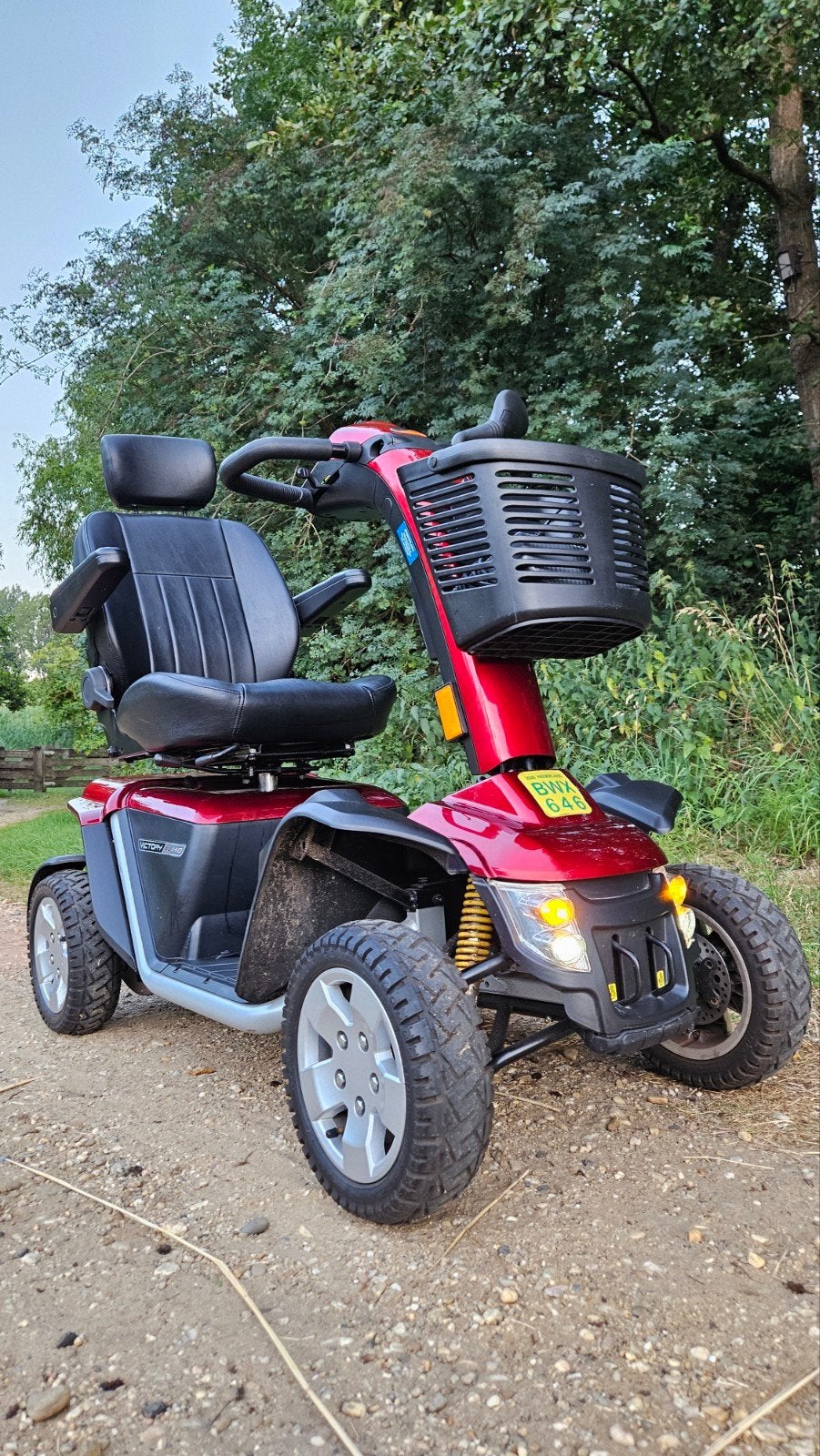 Pride 140XL scootmobiel, stabiele 4wiel scootmobiel 20km/uur, Ophalen, Zo goed als nieuw, Elektrische rolstoel