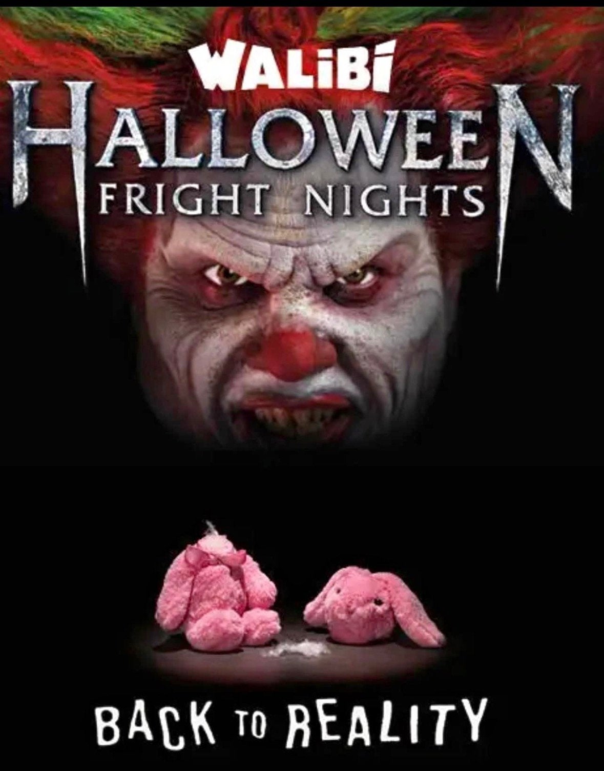 Walibi Fright Nights 1 ticket 25 oktober